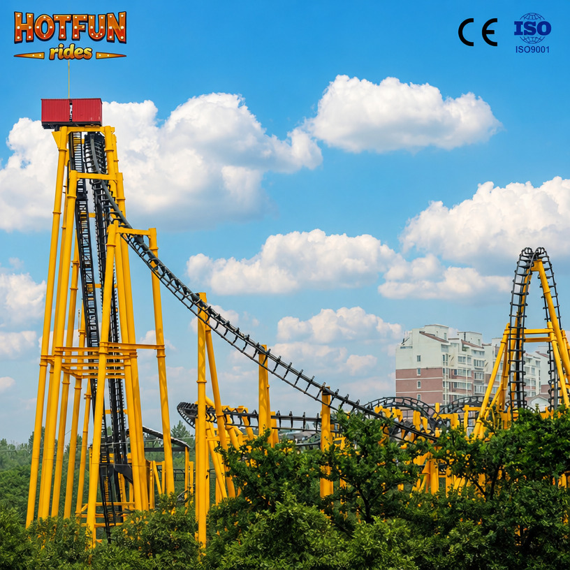 Attractive Large Roller Coaster Ride