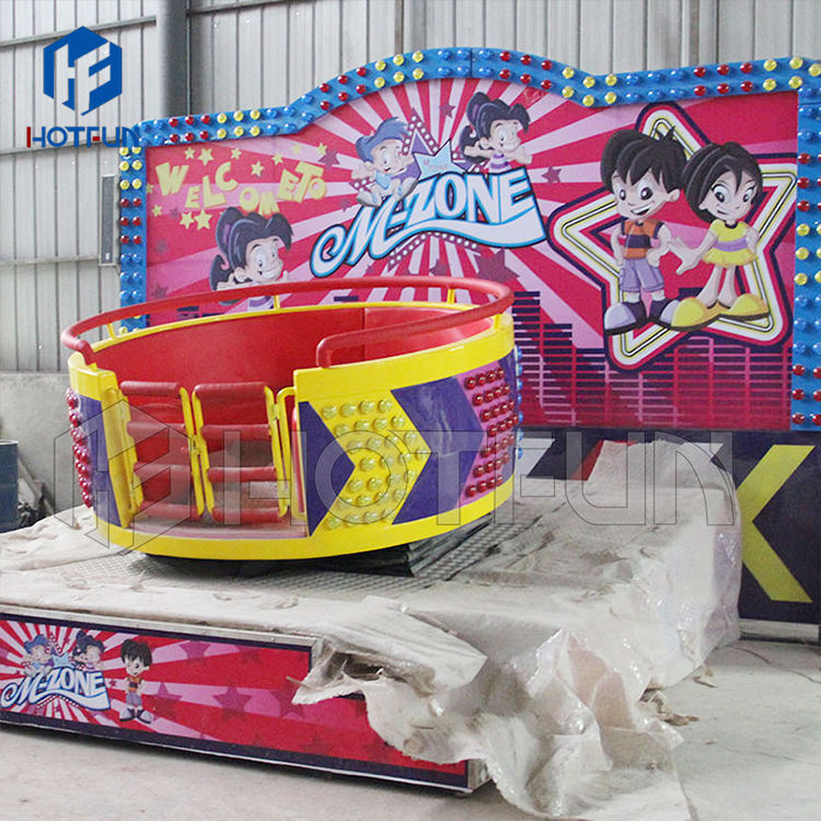 Carnival Rides Mini Trailer Tagada Disco Ride