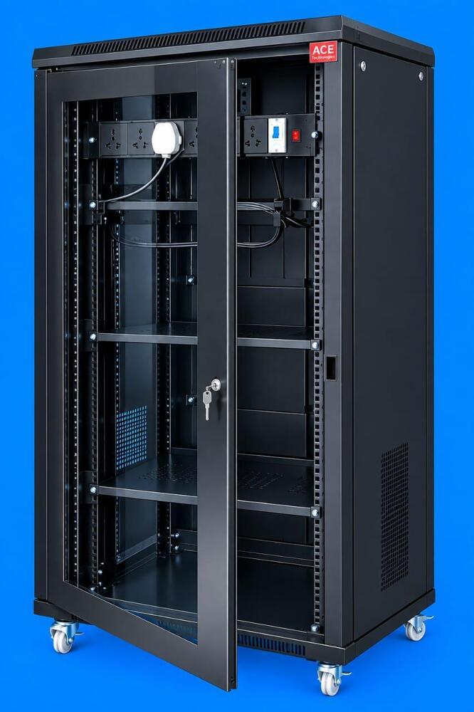 Mild Steel Vertical Server Rack - Capacity: 3Kg Per Layer