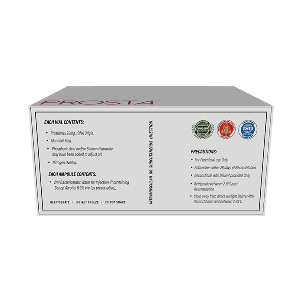 DENIK PHARMA EN PROSTA , PROSTAMAX , 20MG X 2VIALS