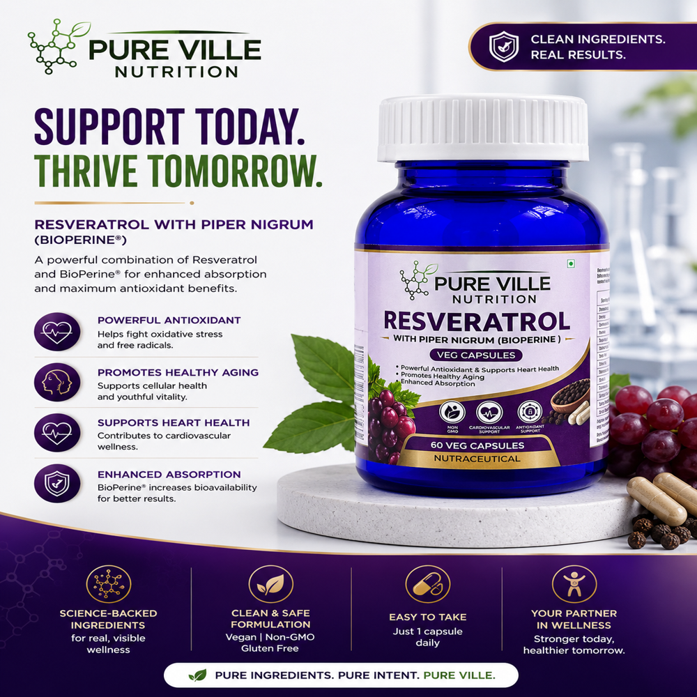 Resveratrol and Pepper Veg Capsules 