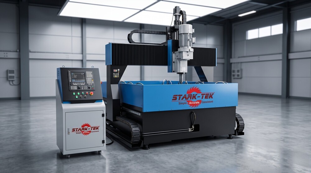 Cnc Steel Plate Drilling Machine - Stainless Steel Alloy, Blue Finish , High Efficiency With Dual Movable Worktables And 5-axis Control