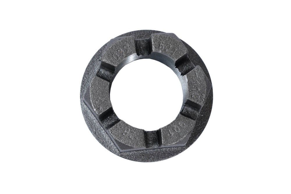 Slotted Round Axle Nut