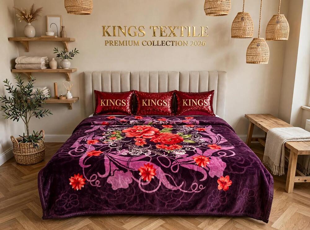 Purple Grace Premium Soft 1.7 kg Single Bed Single Ply Blanket