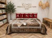 Brown Premium Soft 5 Kg Double Bed Double Ply Blankets