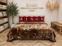 Dark Brown Premium Soft 5 Kg Double Bed Double Ply Blankets