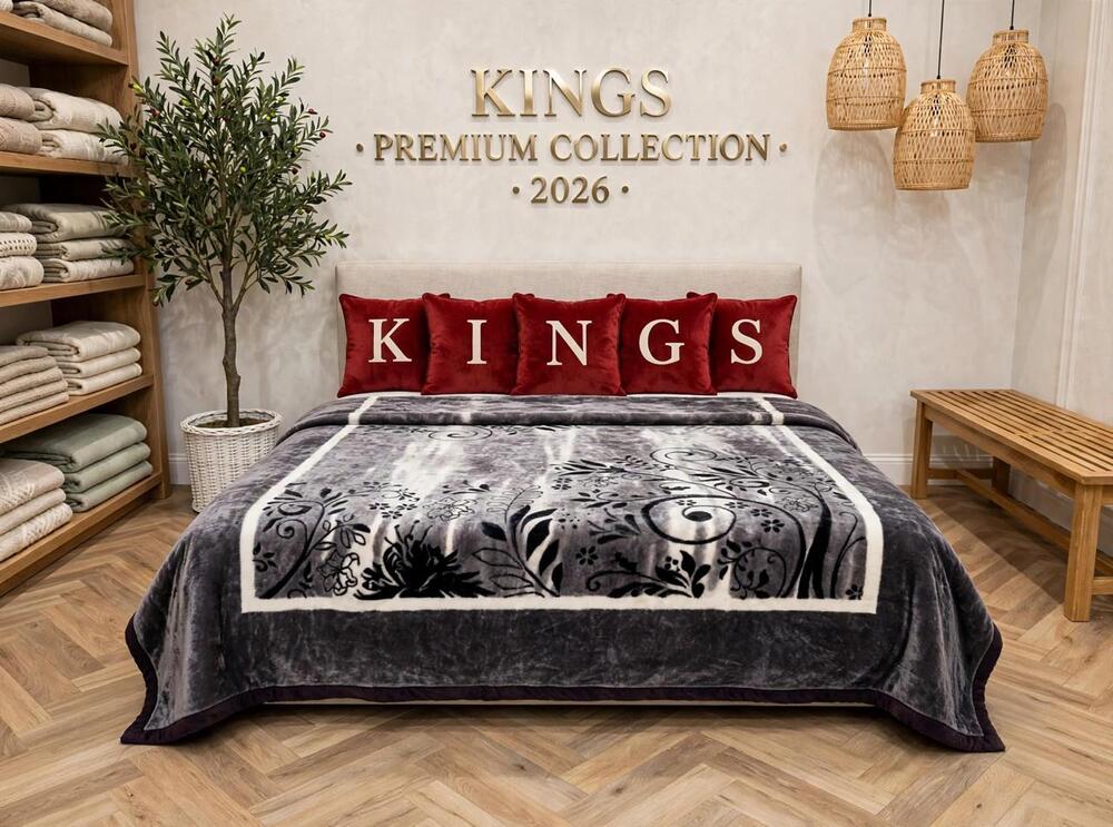 Premium Soft 5 kg Double Bed Double Ply Blankets