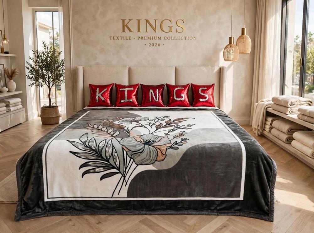Ocean Blue Super Soft 4.4 kg Double Bed King Size Blanket
