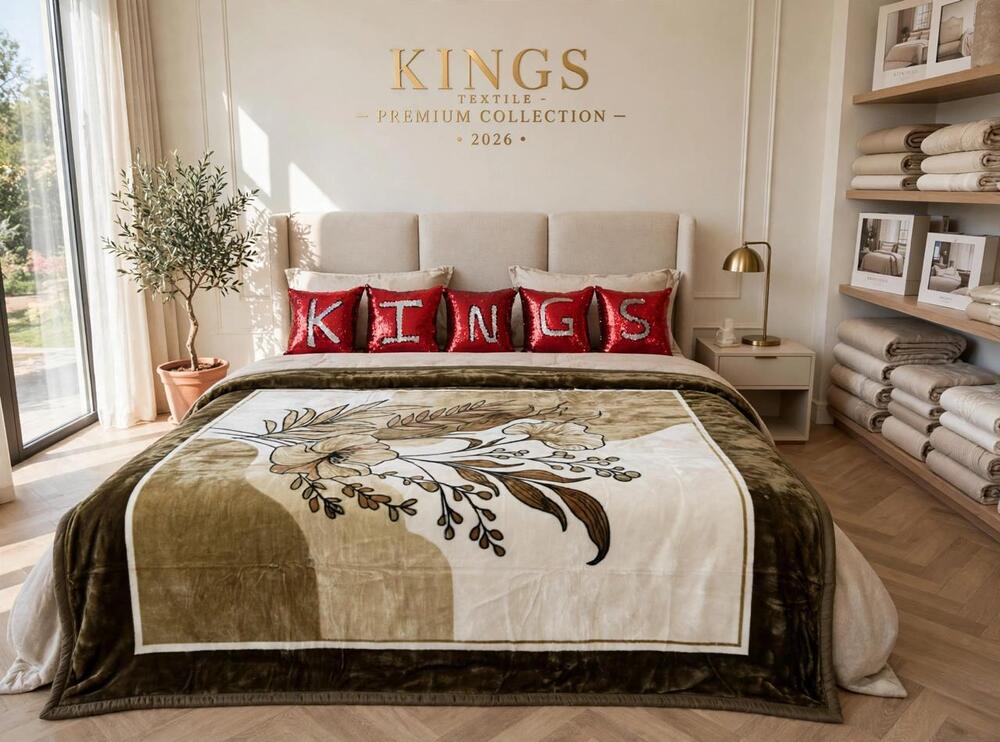 Midnight Black Super Soft 4.4 kg Double Bed King Size Blanket