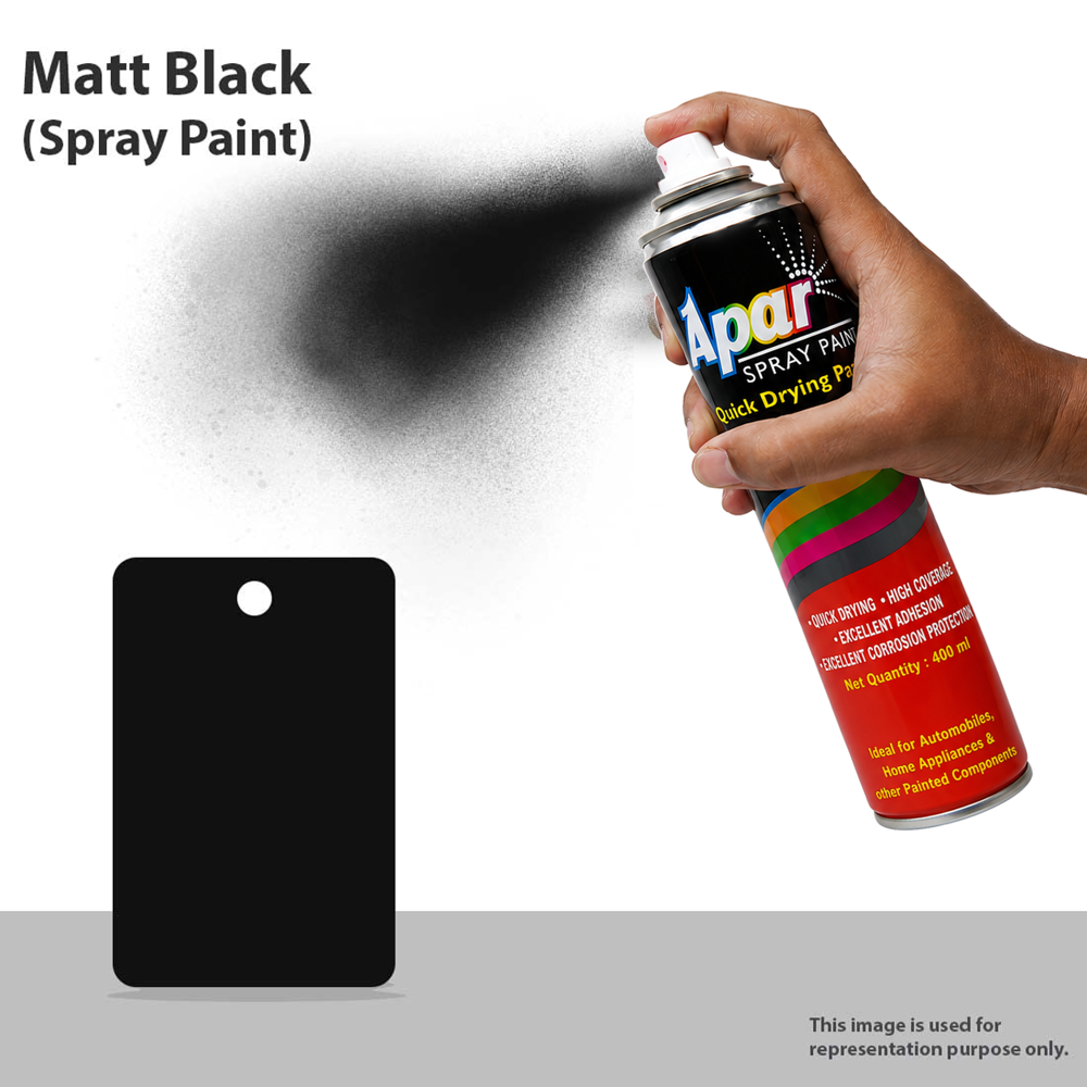 Matt Black Spray Paints