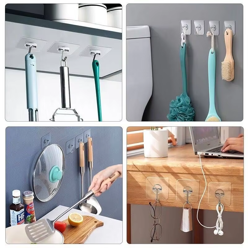 transparent round hook