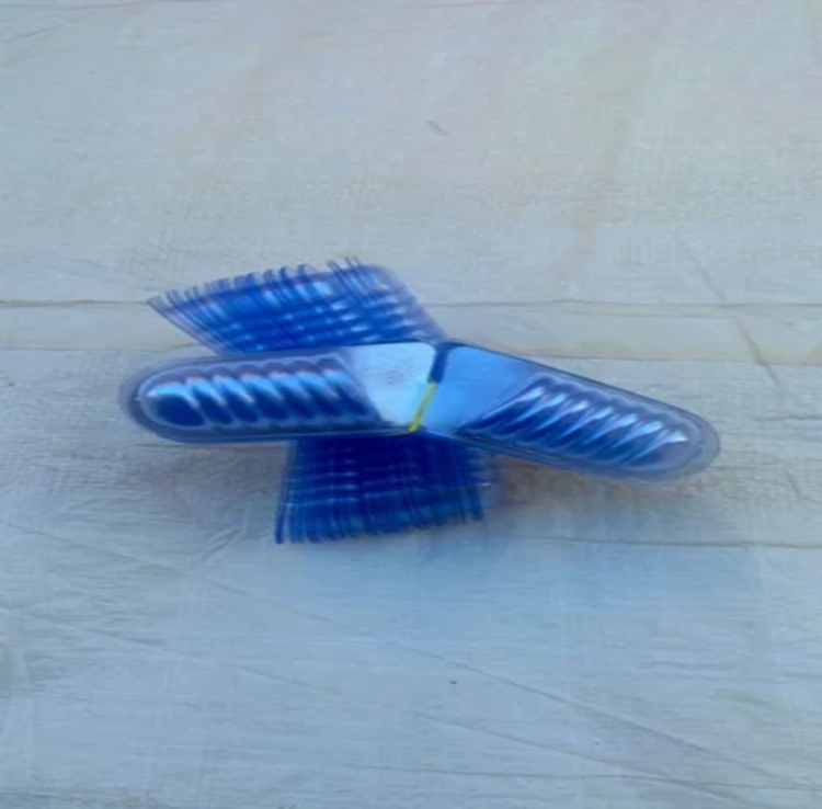 Plastic Collar Butterfly