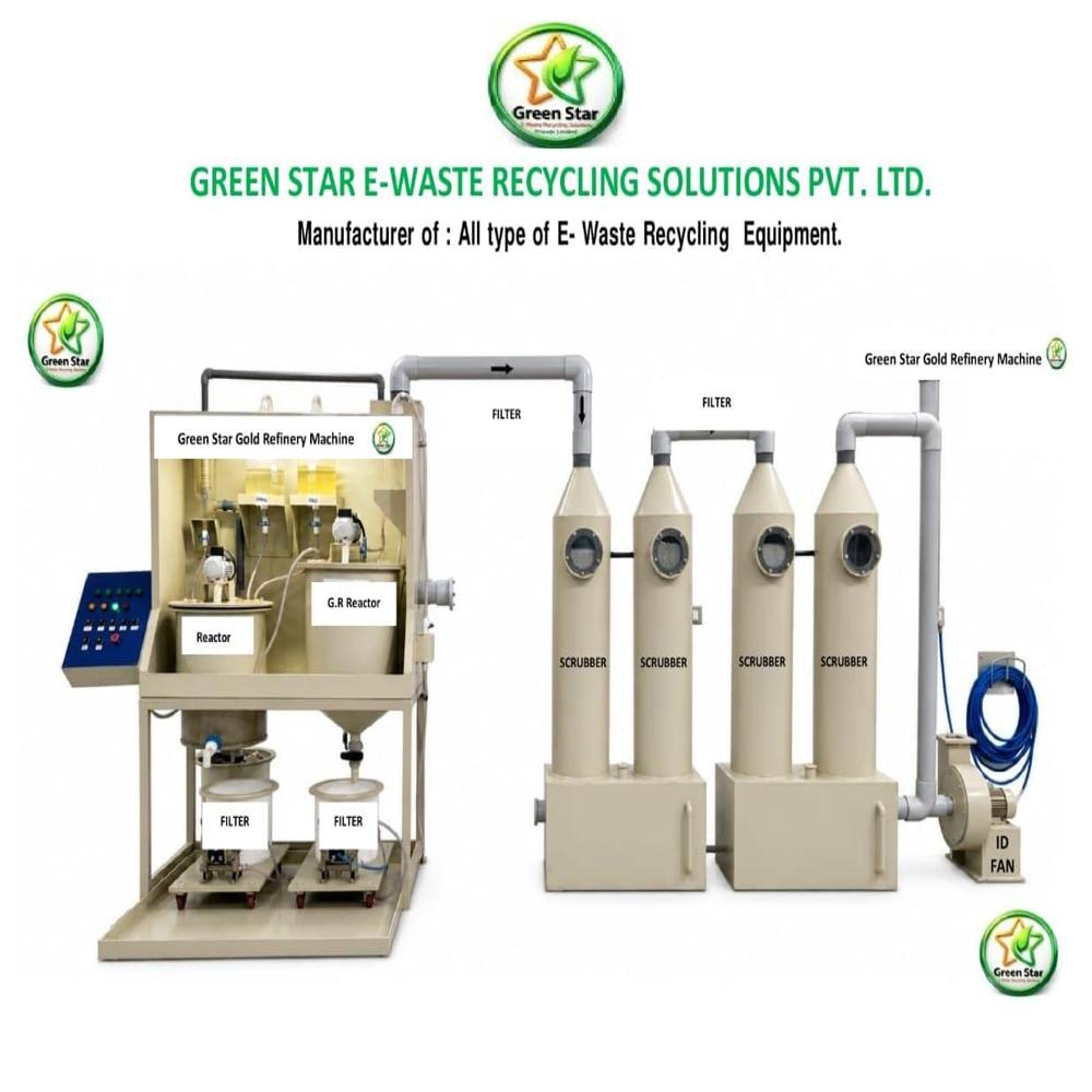 5 Kg Automatic Gold Refining Machine