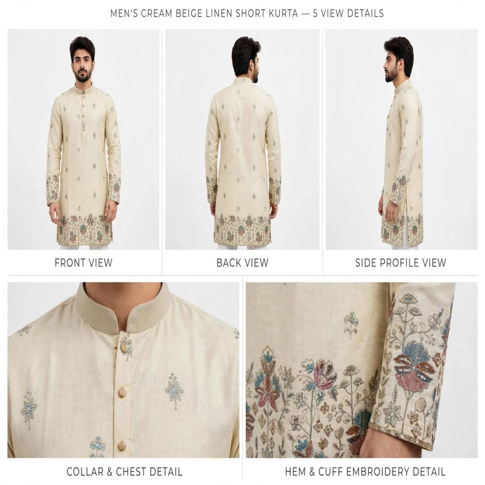 Men Linen Kurta