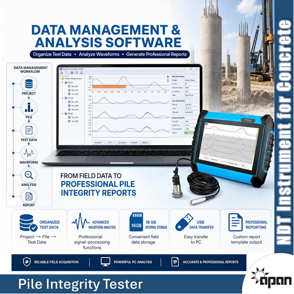 Pile Integrity Tester - Machine Weight: 1.5 Kilograms (Kg)