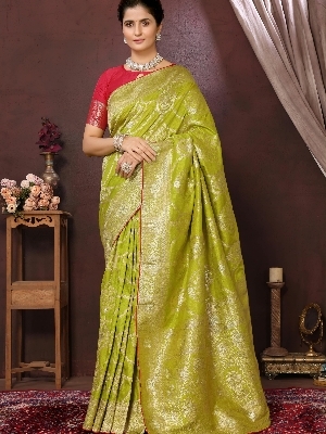 Pure Heavy Dola Silk Saree