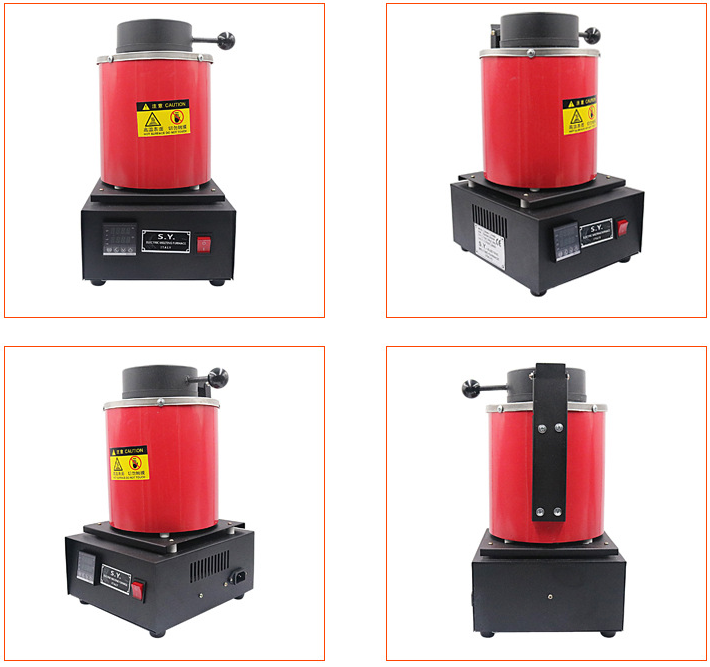 2KG CNC Gold Melting Furnace
