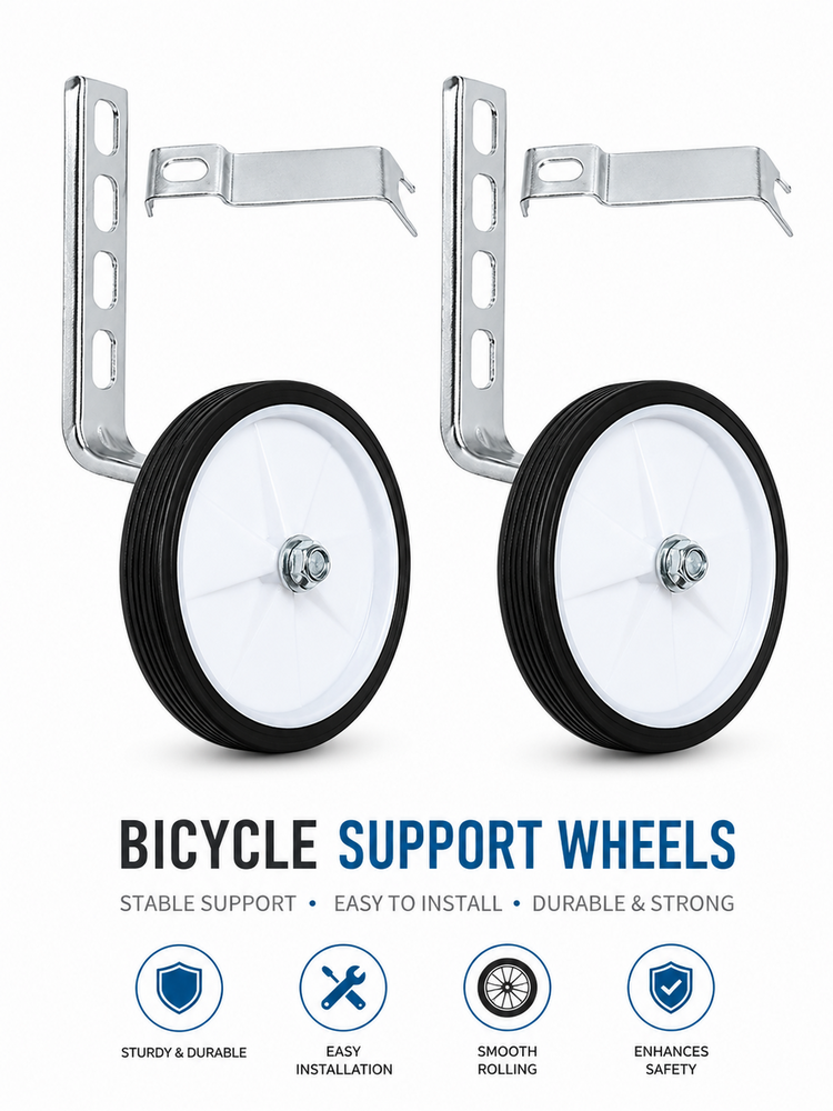Bicycle Support Wheels - Size: 1-3
