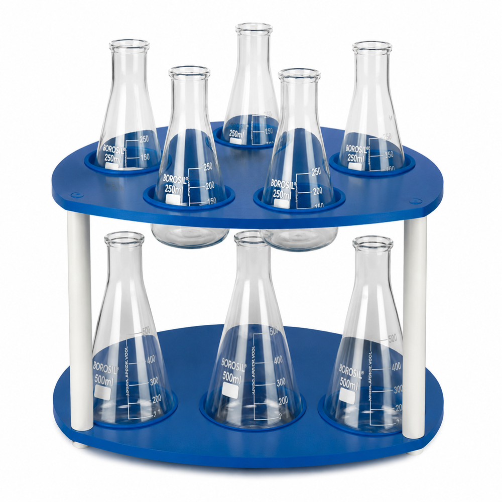 Flask Stand - Equipment Materials: Plastic