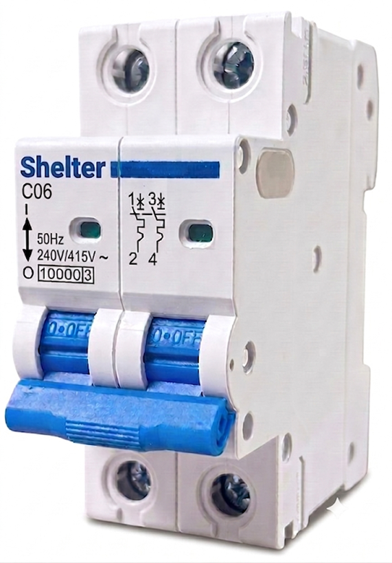 Shelter DP 06A AC MCB