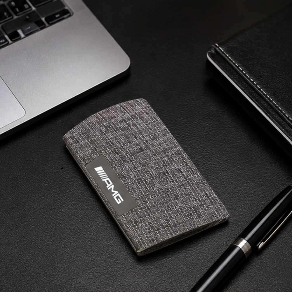 Fabric Finish Visiting Card Holder