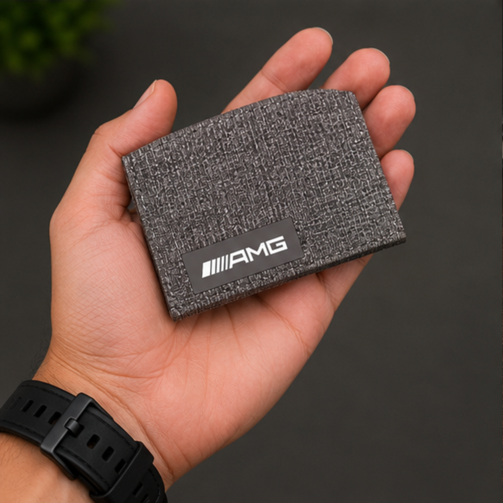 Fabric Finish Visiting Card Holder
