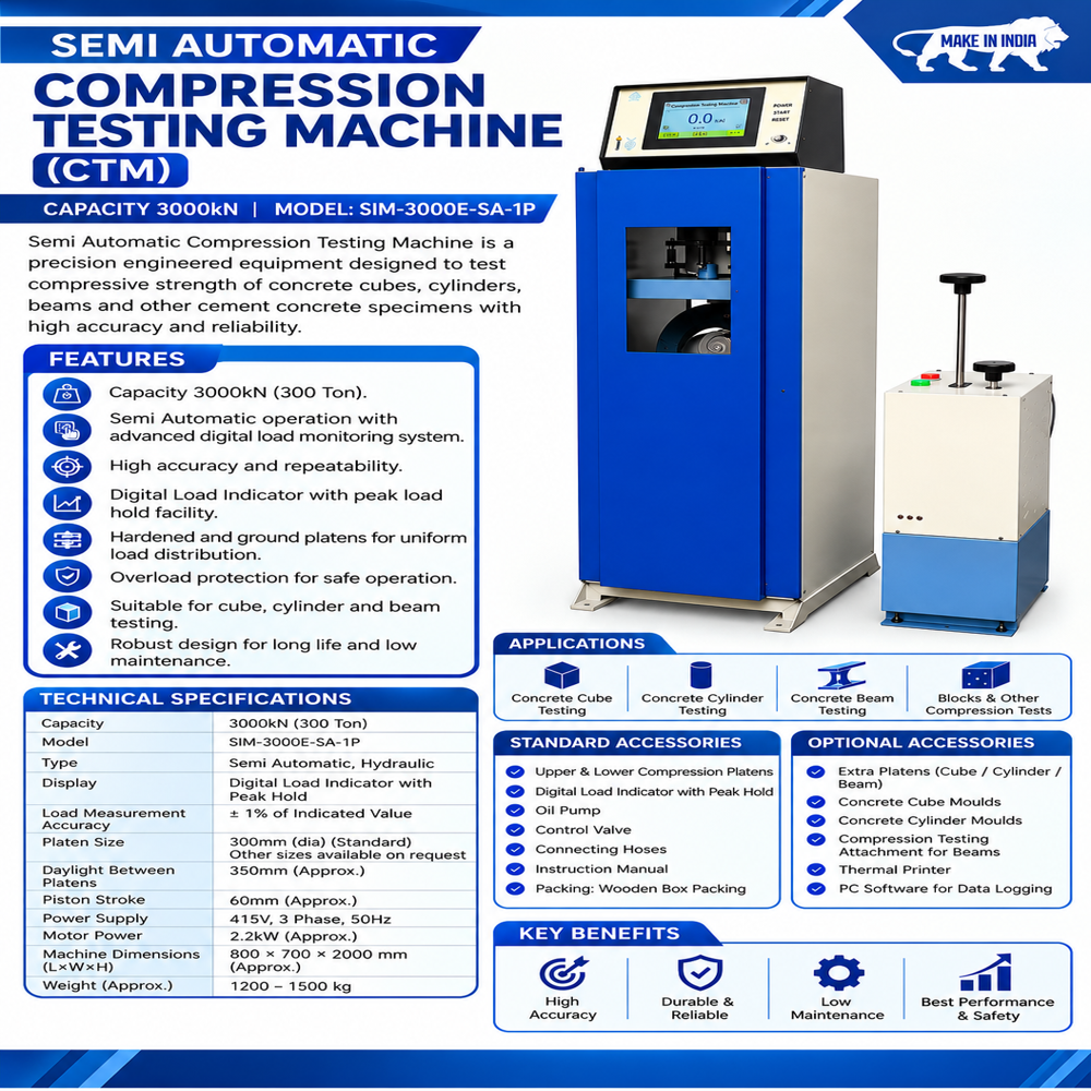 Automatic Compression Testing Machine 2000Kn