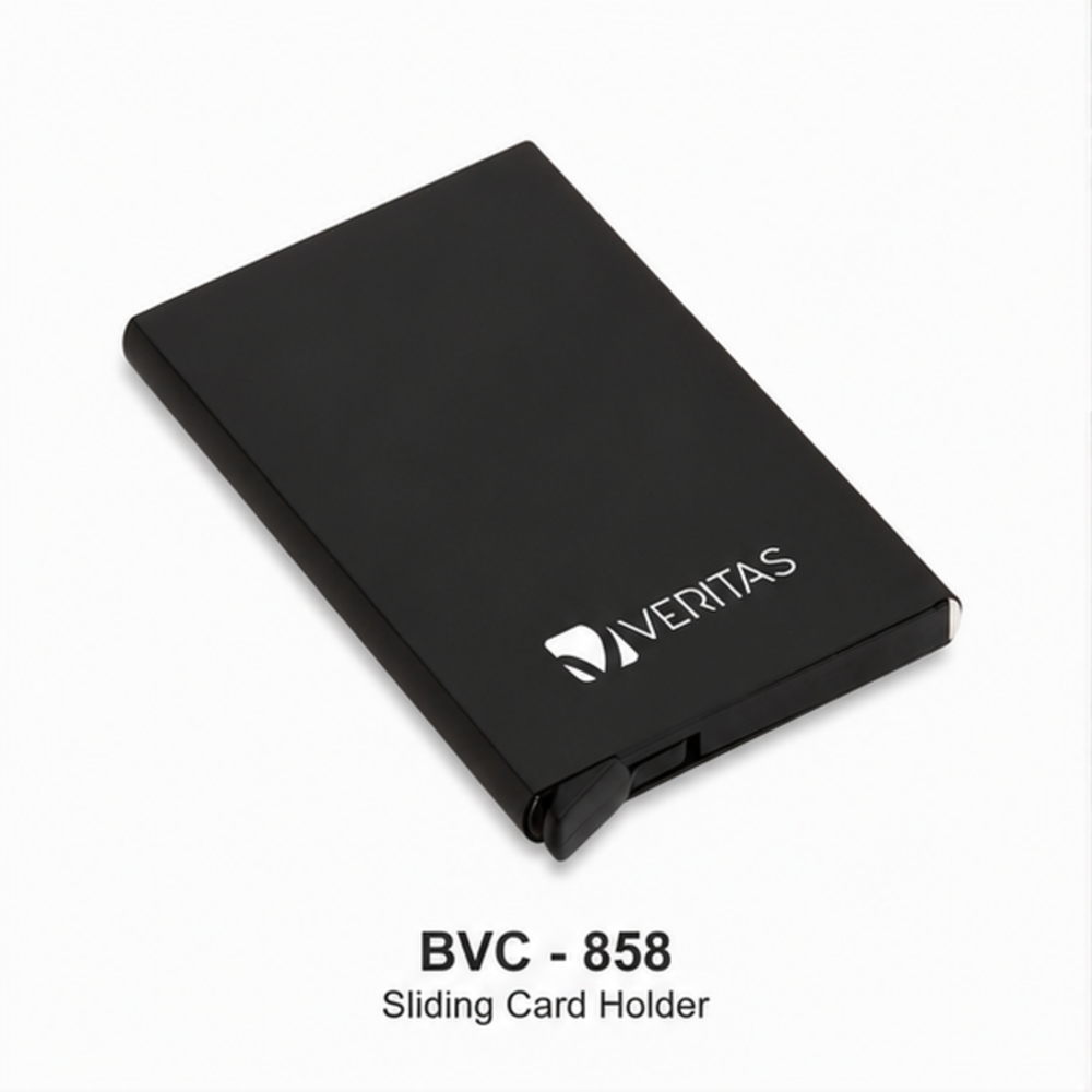 Automatic Sliding Business Card Holder