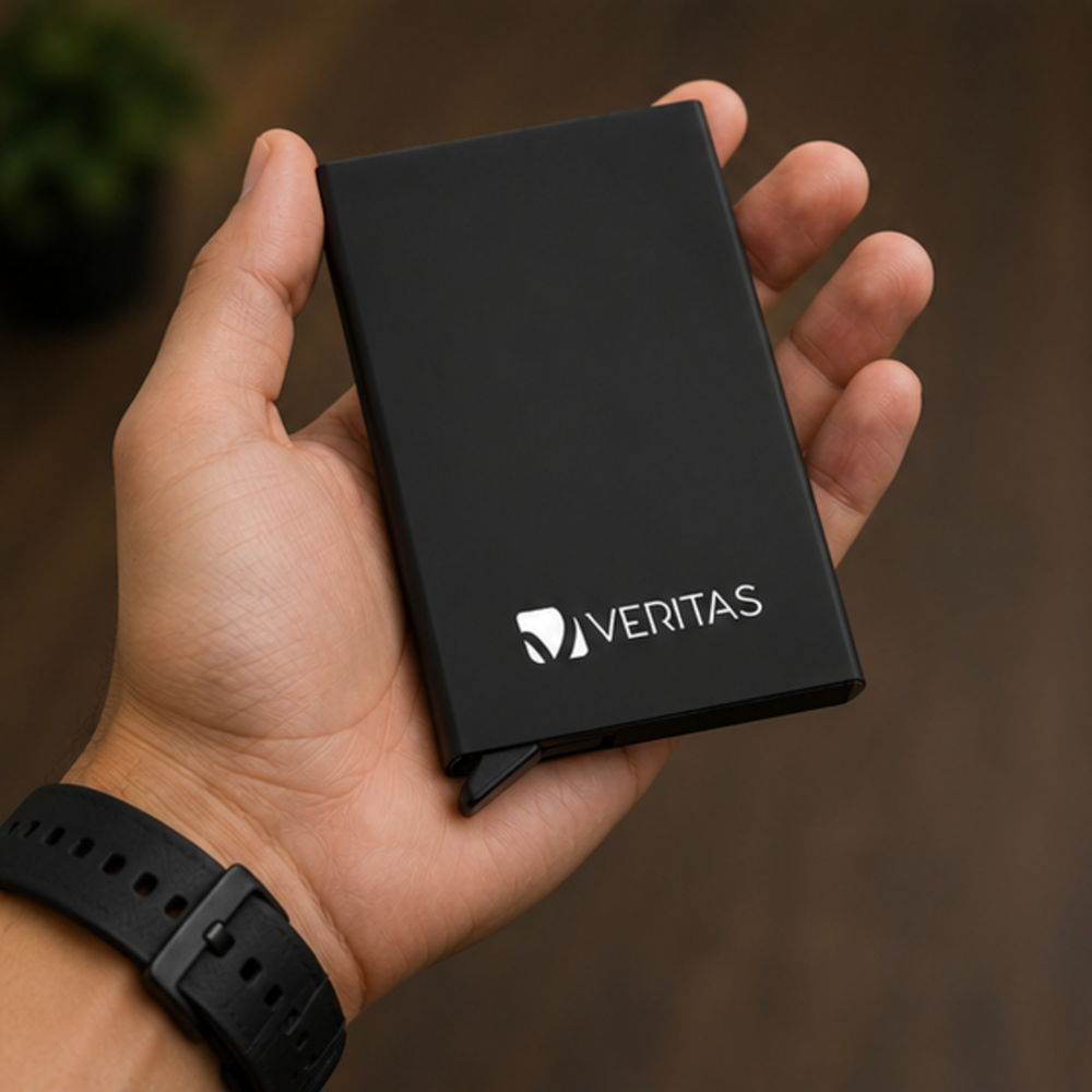 Automatic Sliding Business Card Holder
