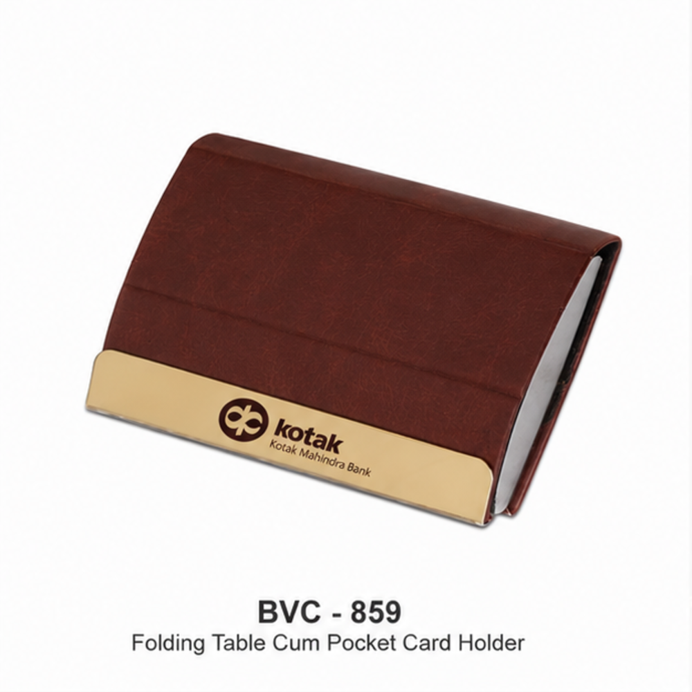 Folding Table Cum Visiting Card Holder - Advantage: Customize