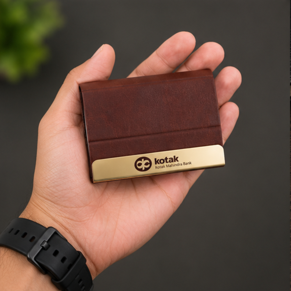 Folding Table Cum Visiting Card Holder