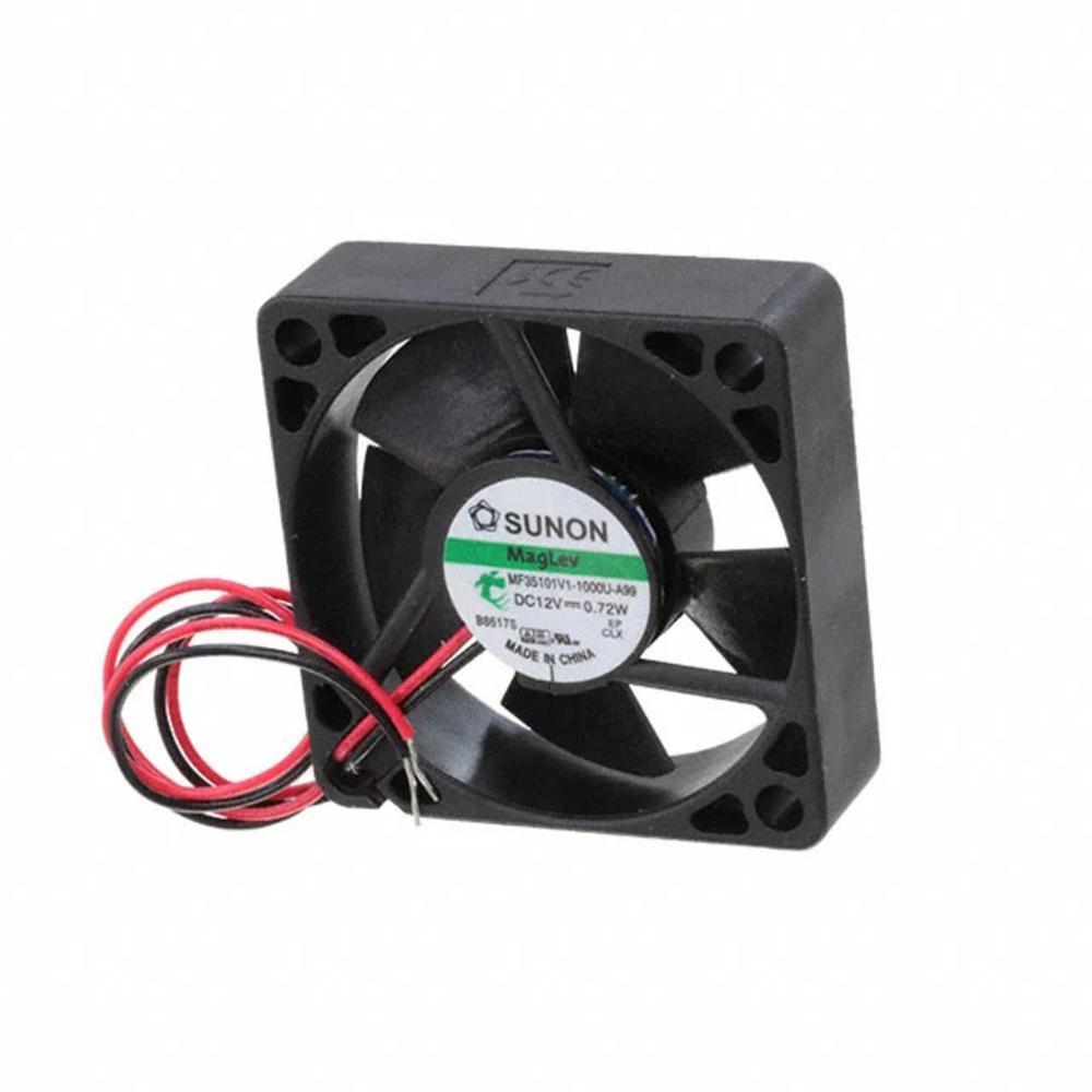 Sunon Mf35101V1-1000U-G99 12V Dc 0.72W 3510Mm Ball Bearing Industrial Axial Cooling Fan - Blade Material: Plastic