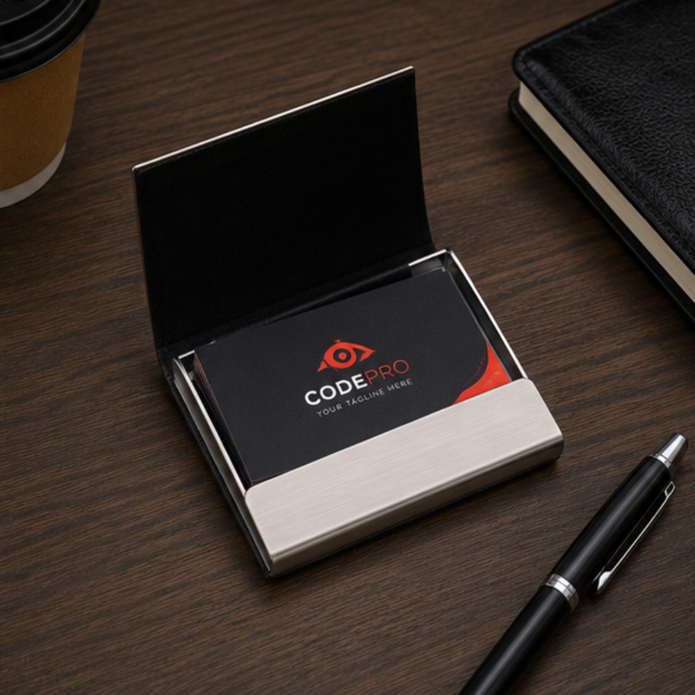 Executive PU Leather Card Holder