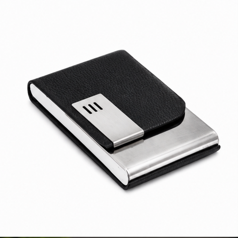 Stainless Steel Business Card Case - Advantage: Customize