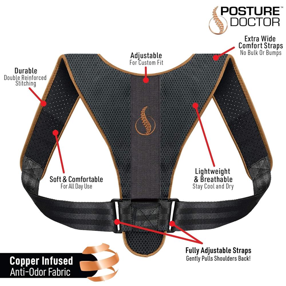 Posture Doctor Adjustable Back Support Brace