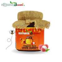 Natura Bloom 1 KG Premium Wild Forest Raw Litchi Honey