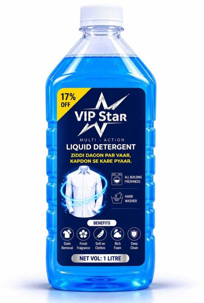 1 Litre Blue Liquid Detergent