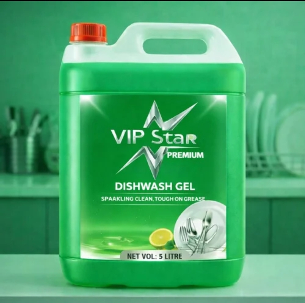 5 Litre Green Dishwash Gel