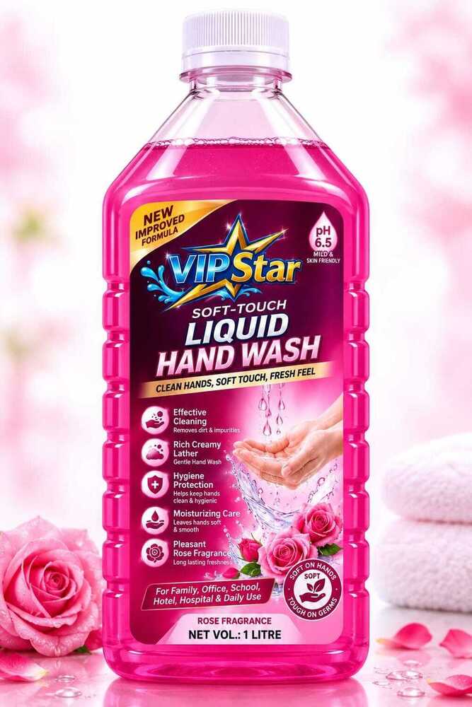1 Litre Rose Liquid Hand Wash