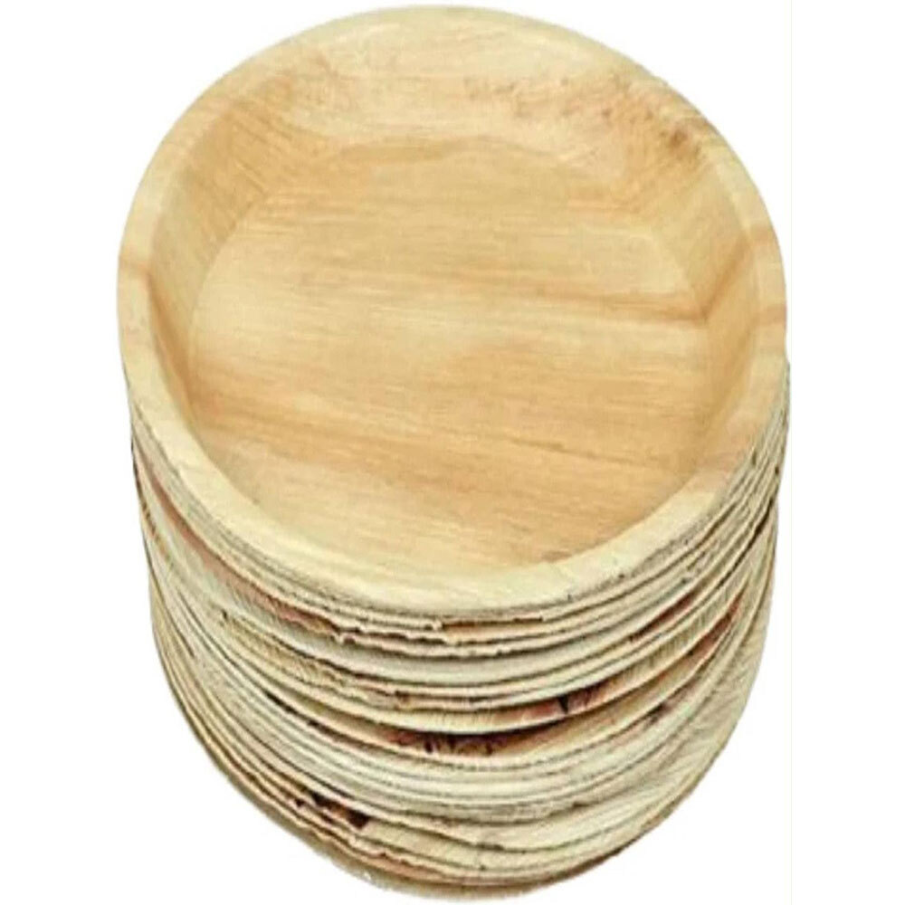 11 Inch Round Areca Plate