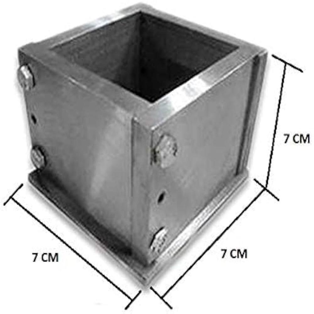 Mortar Cube Mould 70.6x70.6x70.6mm