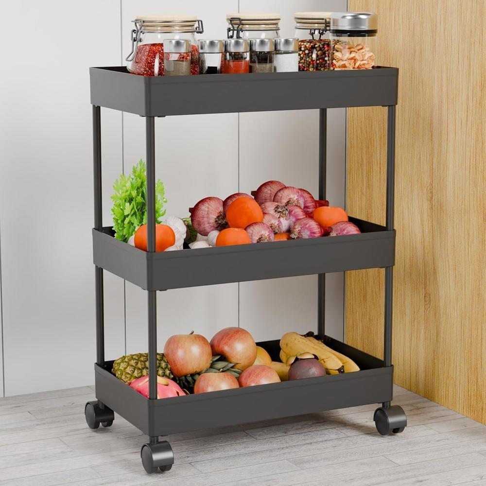 4 Tier Pipe Kitchen Trolley