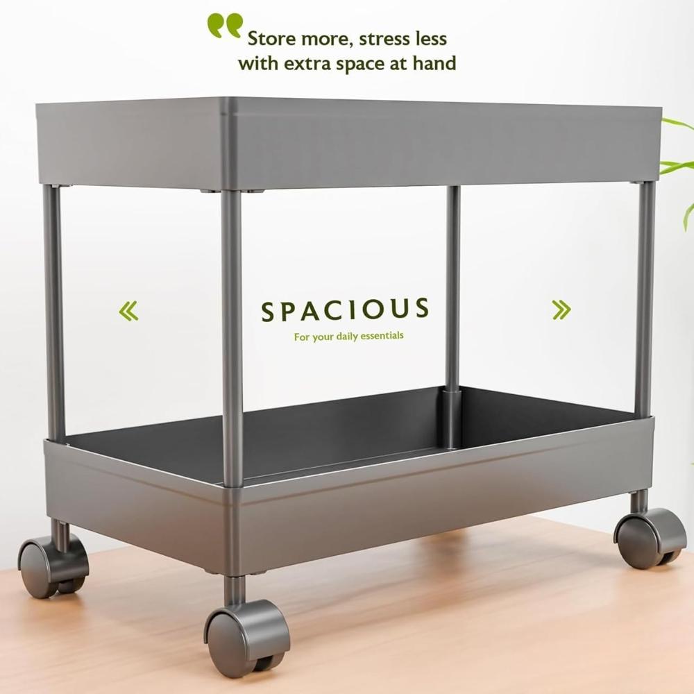 4 Tier Kitchen Storage Rack Trolley