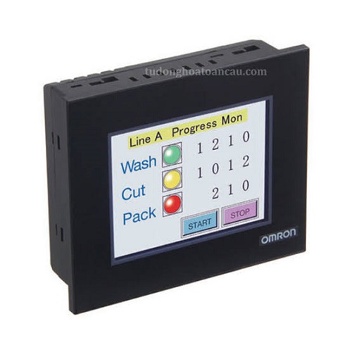 Omron Nv4W-Mg21: Compact 4.3-Inch Monochrome Backlit Hmi - Application: Packaging Machines