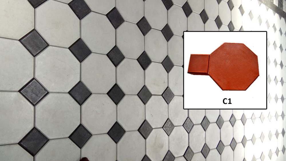 C1 Combination Paver Moulds