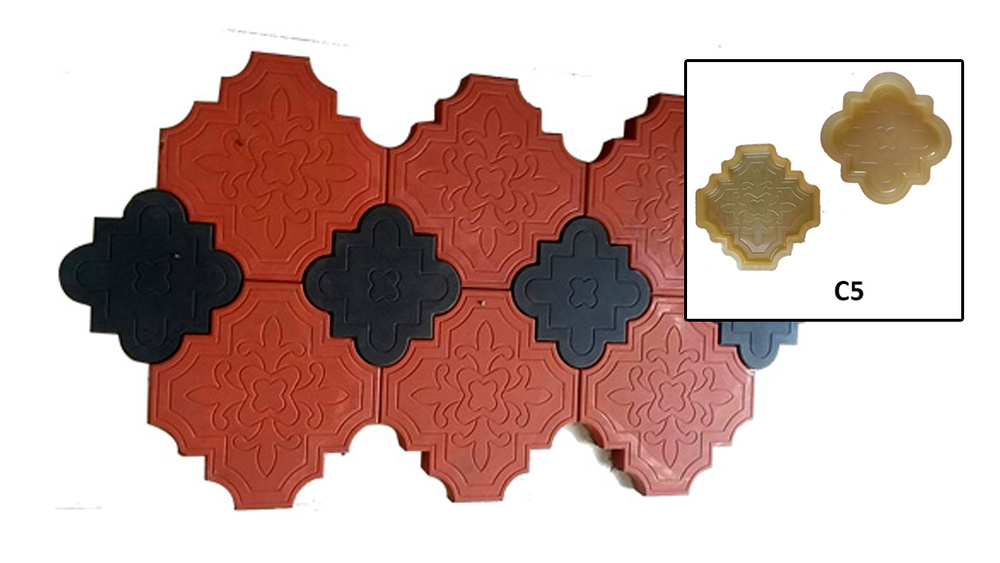 C5 Combination Paver Moulds