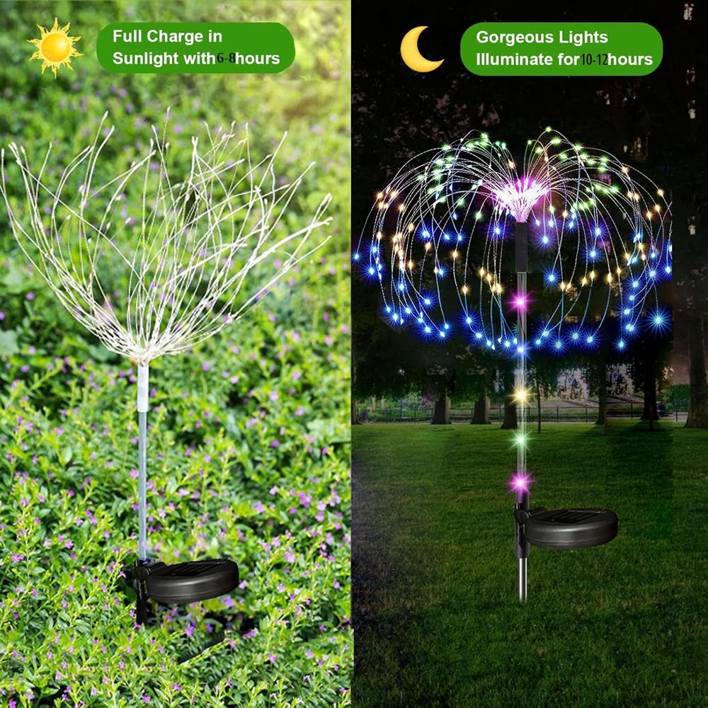 Solar Firework Garden