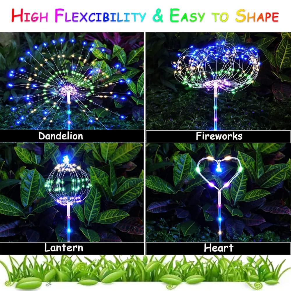Solar Firework Garden