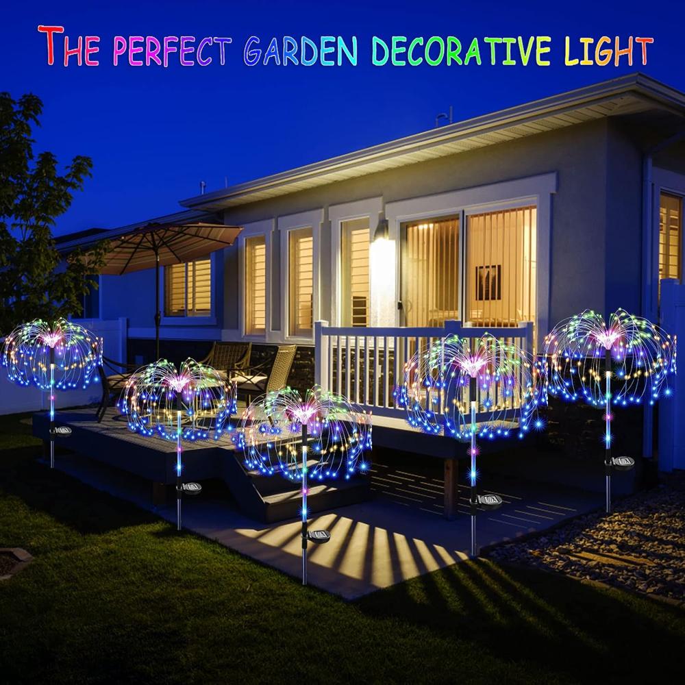 Solar Firework Garden