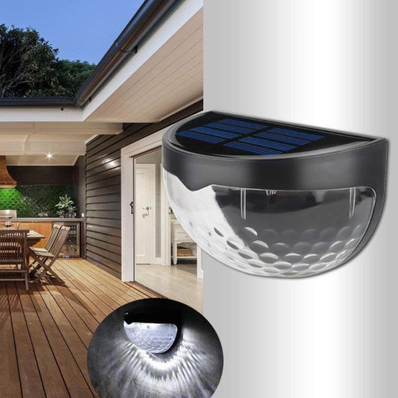 Solar Wall Light Round